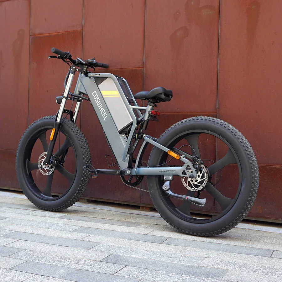 Китайский Электрический велосипед Coswheel T26 Ebike 48 В 750 Вт 1500 Гибридный дорожный электровелосипед