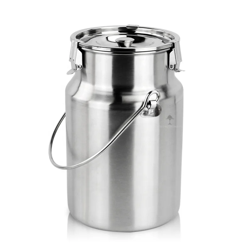 Popular mini with handle 304 stainless steel portable milk storage tank
