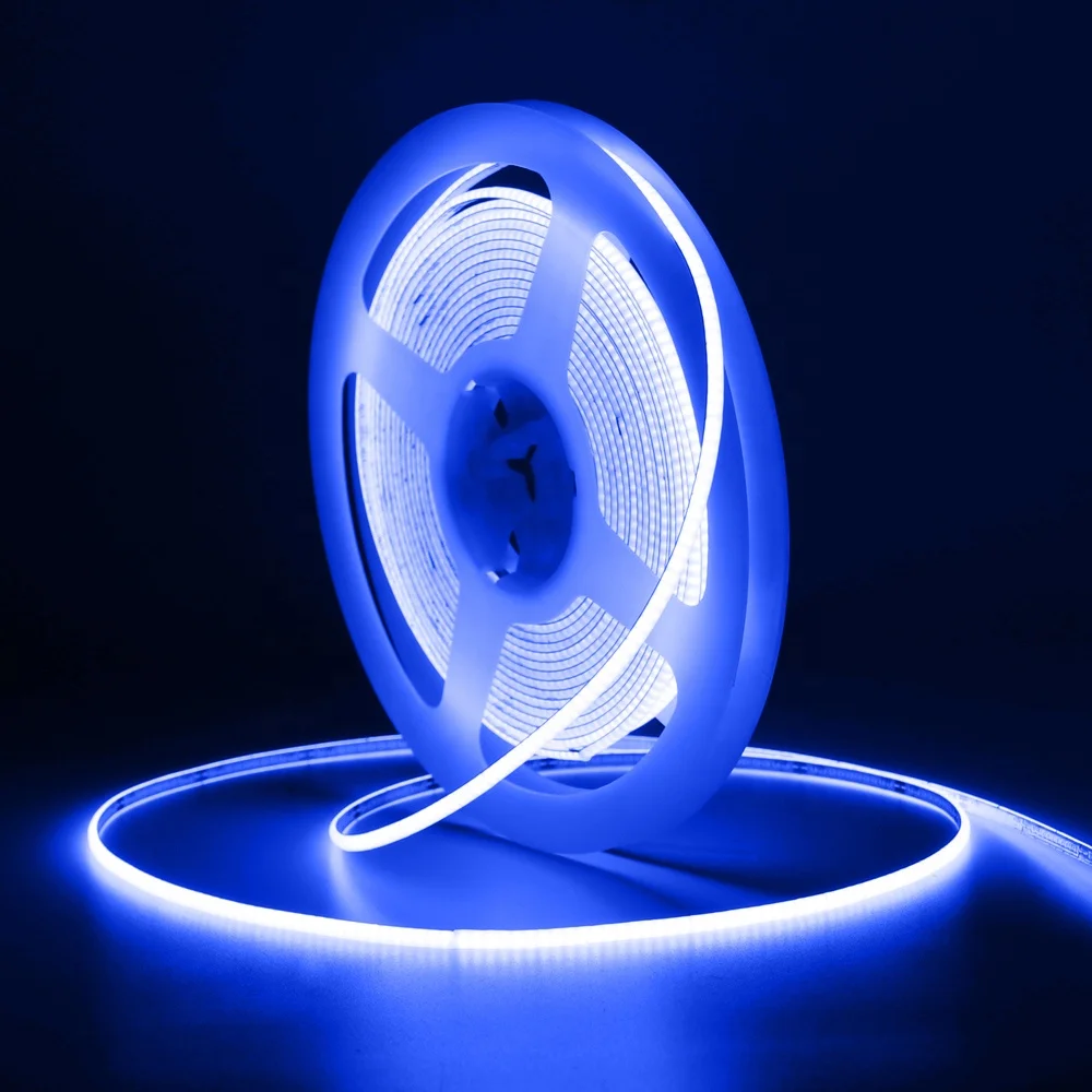 Ультратонкая светодиодная лента 5 мм DC5V RGB COB для декора комнаты настенная Автомобильная рама Светодиодная 450