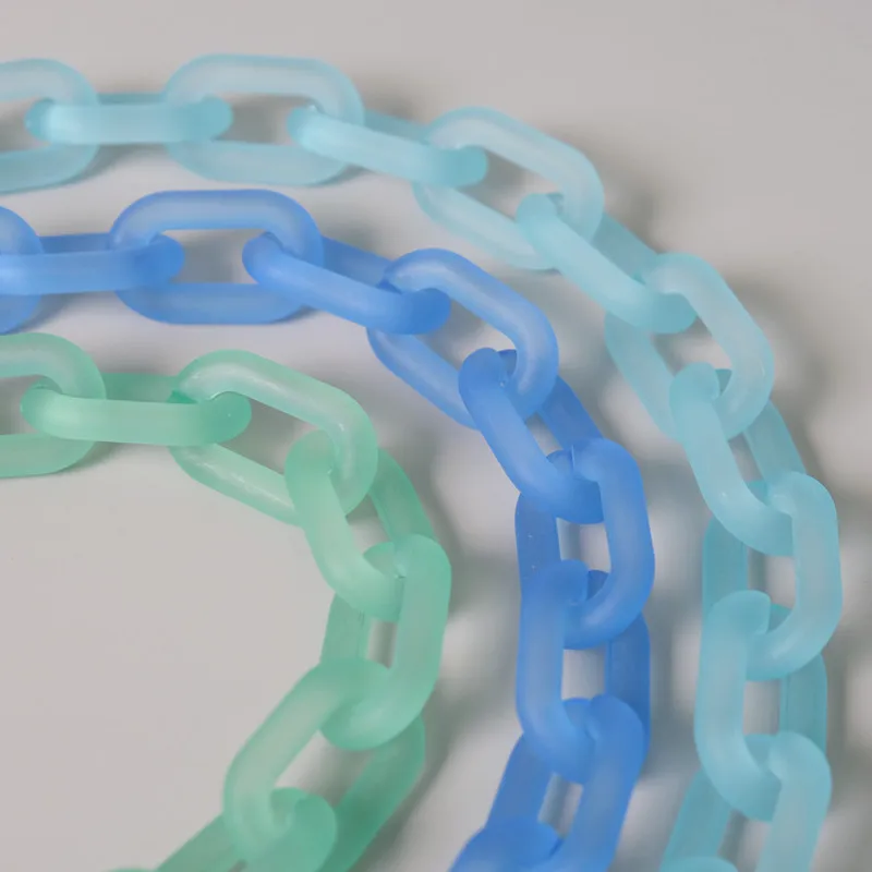 Wholesale DIY Colorful Acrylic Chain Crossbody Phone Straps Ornament Accessories Shoulder Bag Phone Purse Handbag Chain