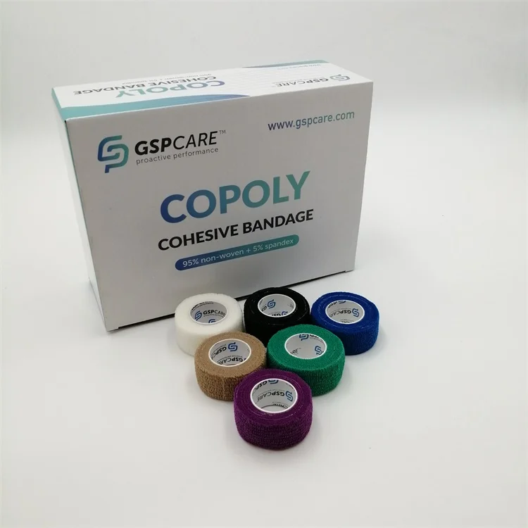 medical elastic pet animal pressure cohesive bandage