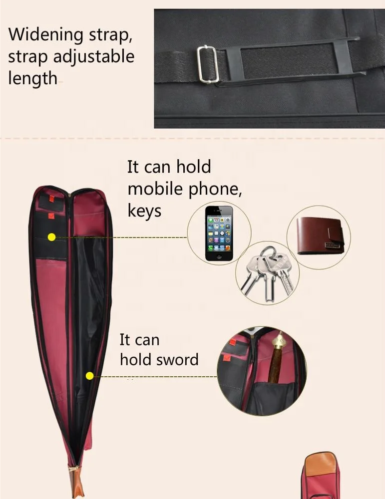 Sword Bags Tai Chi Carrying Bags Sword Cases-Double Layers