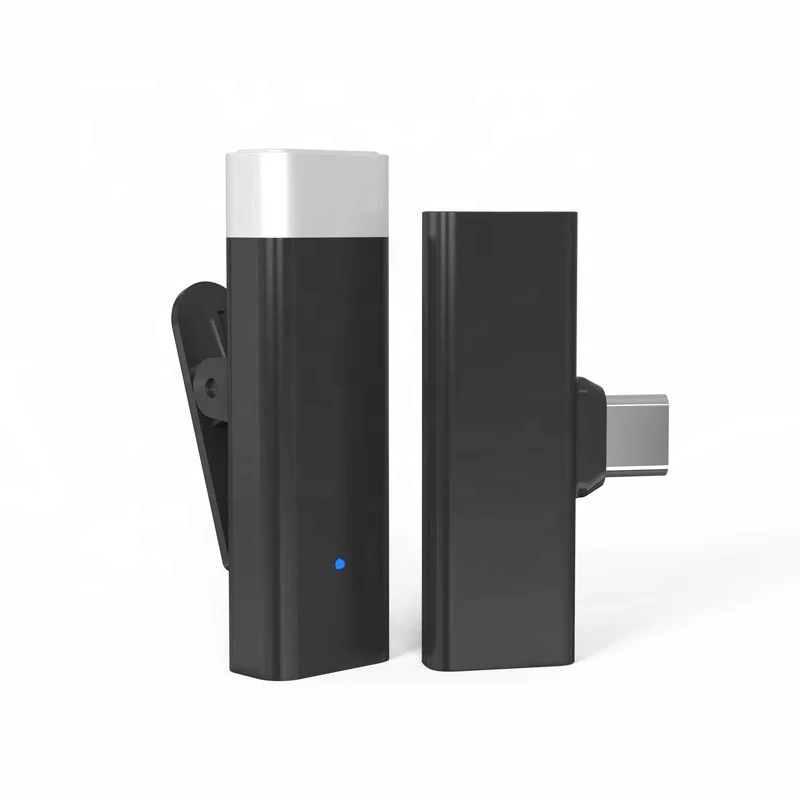 Мини-петличный микрофон с разъемом Type-C, 2,4 ГГц