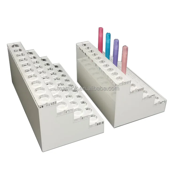 Custom cosmetic display stand 5ml 10ml 15ml 20ml 30ml 50ml 100ml perfume essential oil bottle acrylic display stands