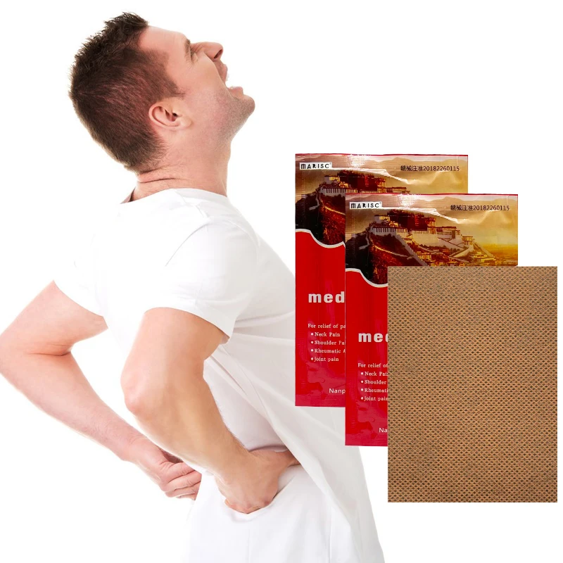 8pcs/bag Chinese Tibet Natural Herbal Plaster for Cervical/Frozen Shoulder/ Lumbar Spine Pains Patches