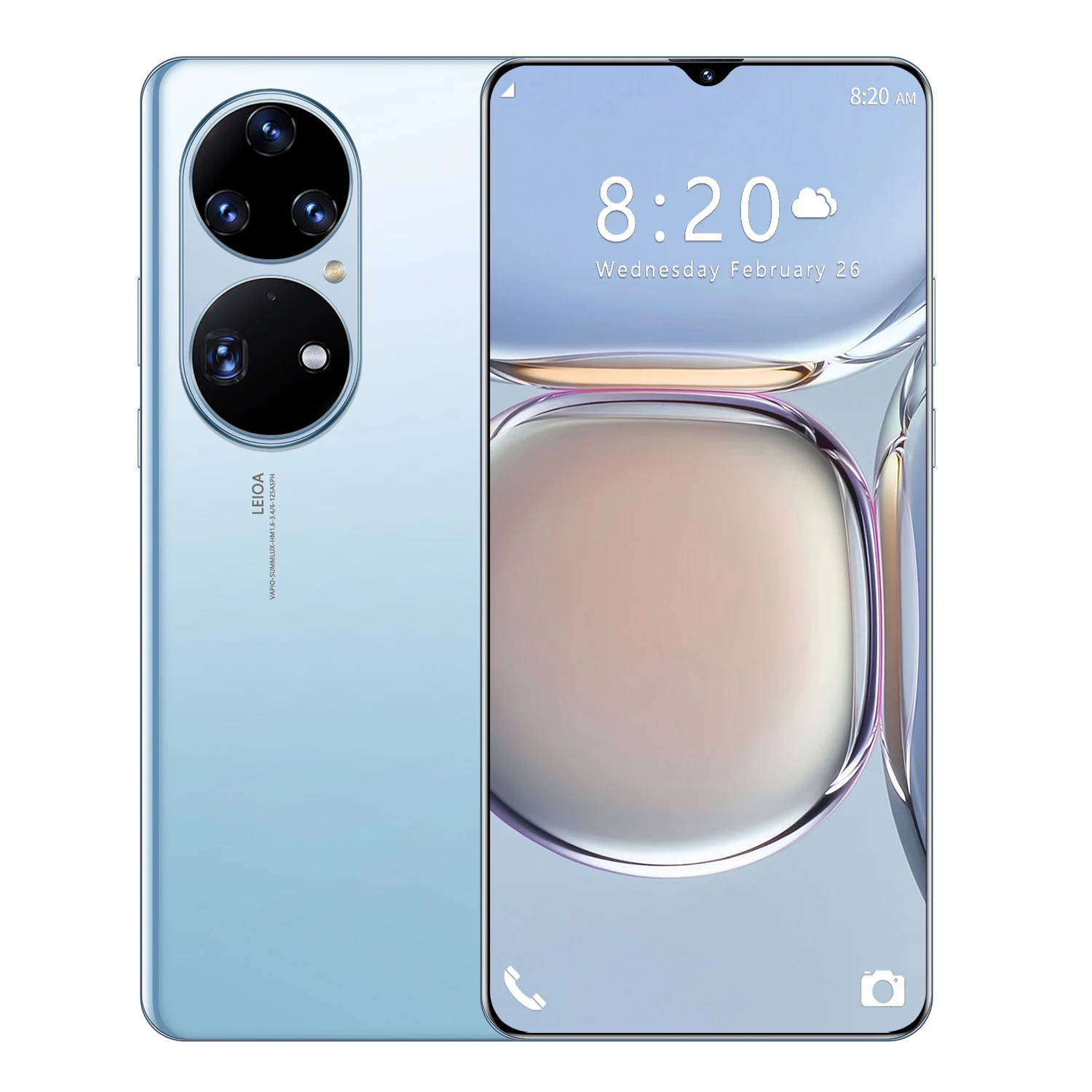 Hot Selling P50 PLUS 12GB+512GB 6.72 Inch full Display Android 10.0 Mobile Cell Smart phone