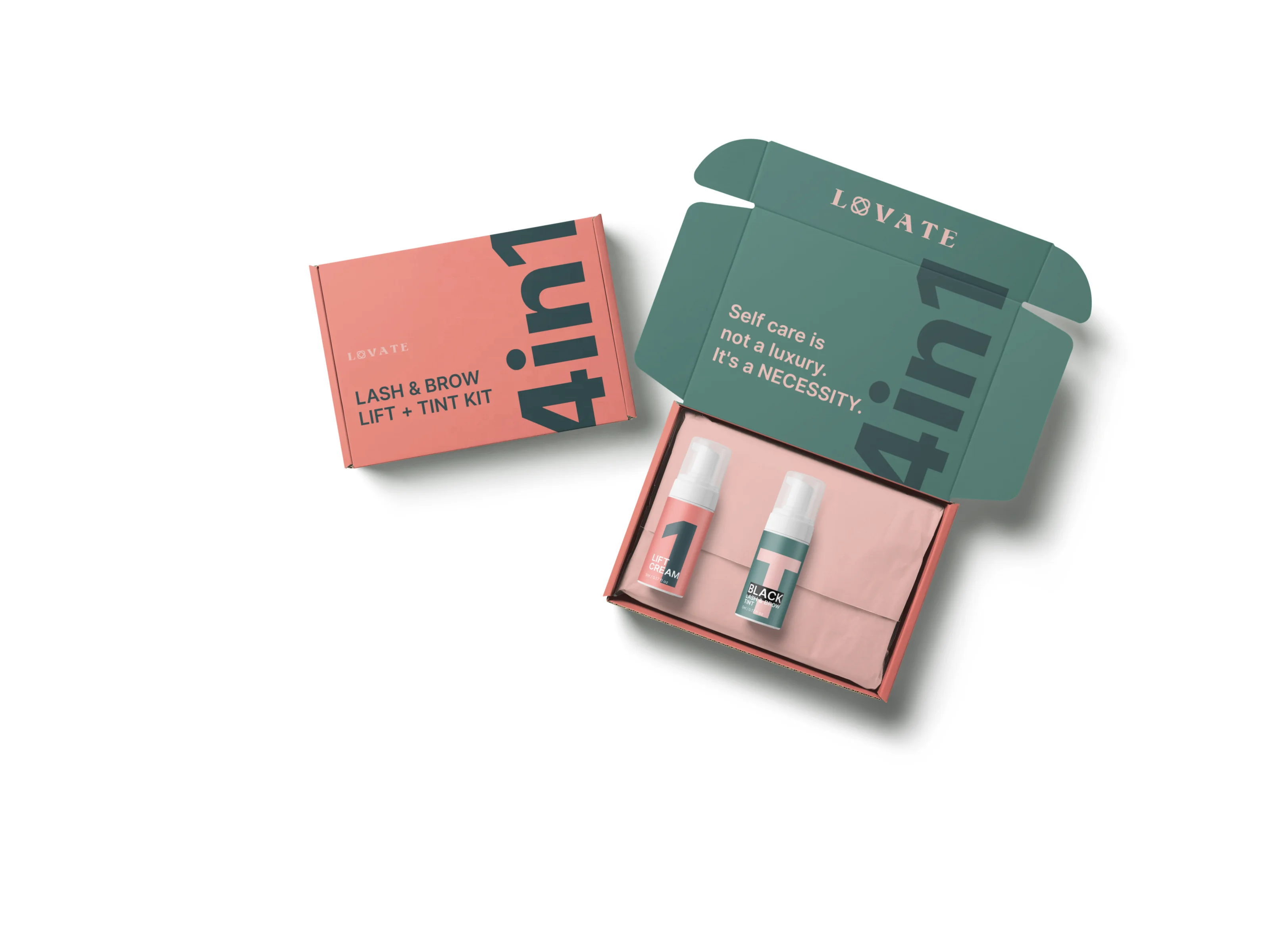 Manufacture brow lift vegan kit 4 in 1 lash lift lotions master premium lash lifting kit