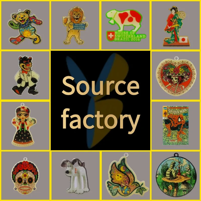 Wholesale Custom Logo Design Printed Lapel Pins Hard and Soft Enamel Metal Badges Pin