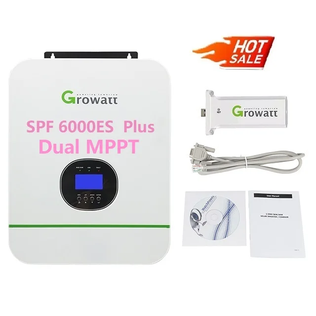 6000 Вт SPF6000ES плюс двойной MPPT автономный инвертор с Wi-Fi для солнечной системы пыленепроницаемый фильтр суровых условий