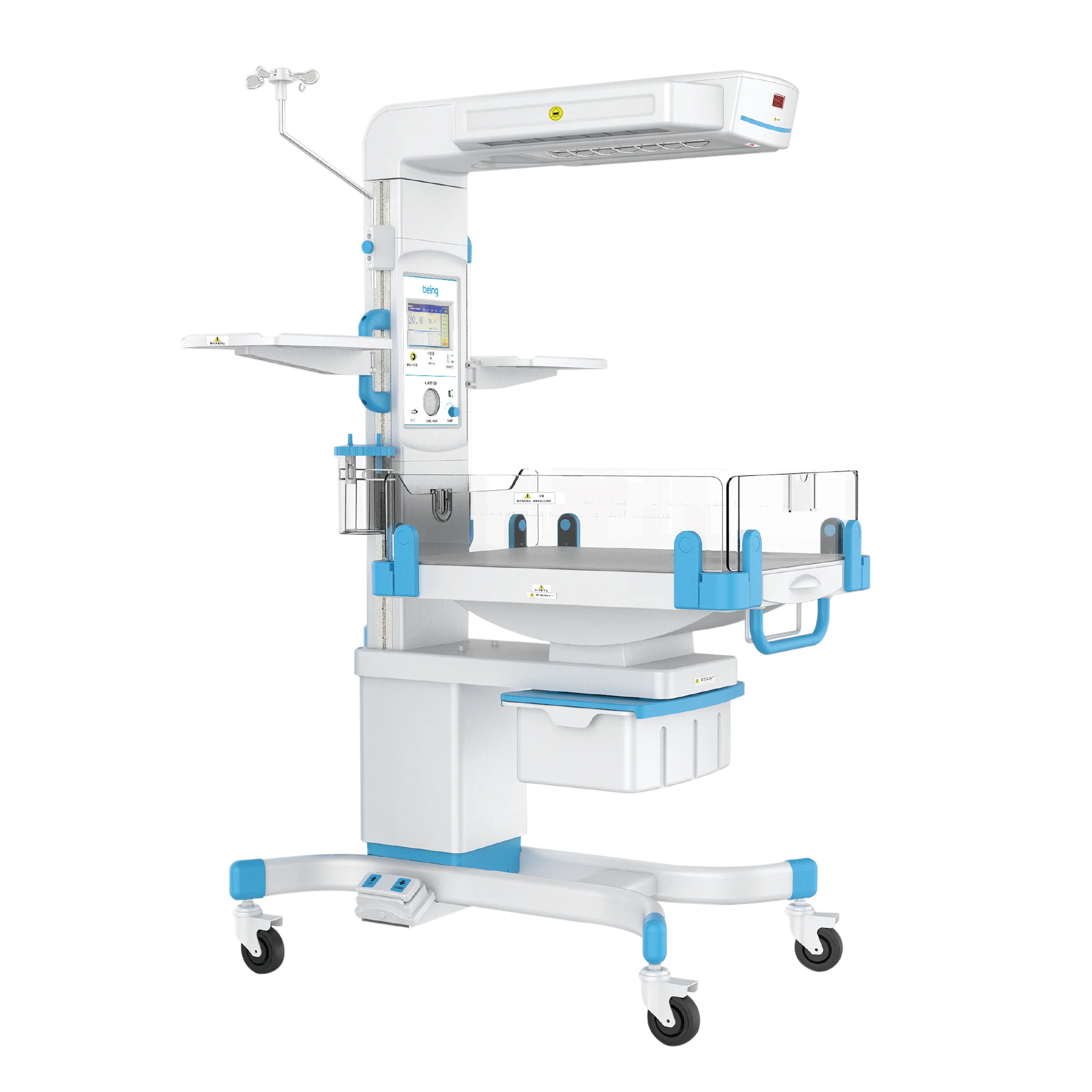 Hospital medical Infant Care Equipments Neonate mobile Baby Infant Radiant Warmer