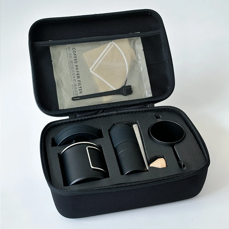 Factory Wholesale Coffee Set Convenient Easy Carry Coffee Kit For Home Cafe Restaurant Camping