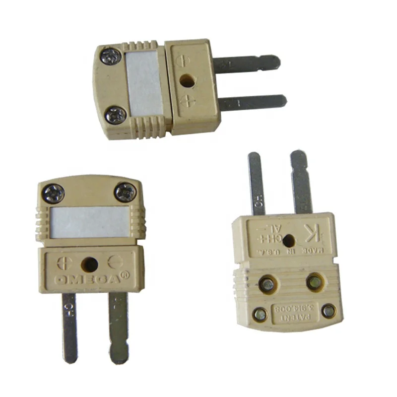 High Temperature K Type OMEGA Thermocouple Connectors