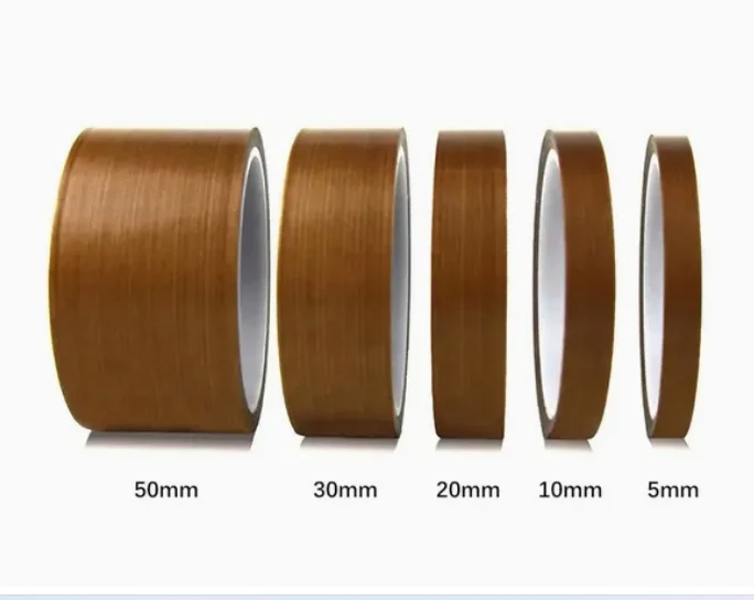 High Temperature PTFE Tape with Silicone Adhesive Wear Resistant Insulation Flame Retardant Thermal Insulation Glue