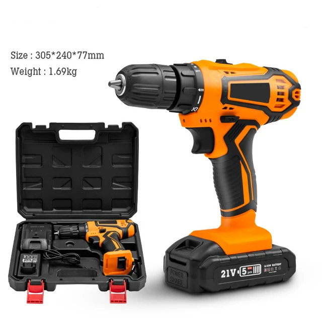12V cordless lithium battery screwdriver hand held electric tool power drill