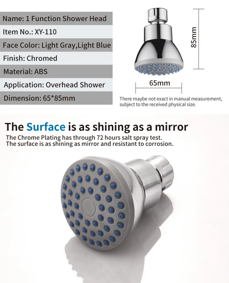 2022 Rain shower Adjustable Stream and Small Silicone Nozzles  Universal Fit Works with High and Low Water Flow Showers