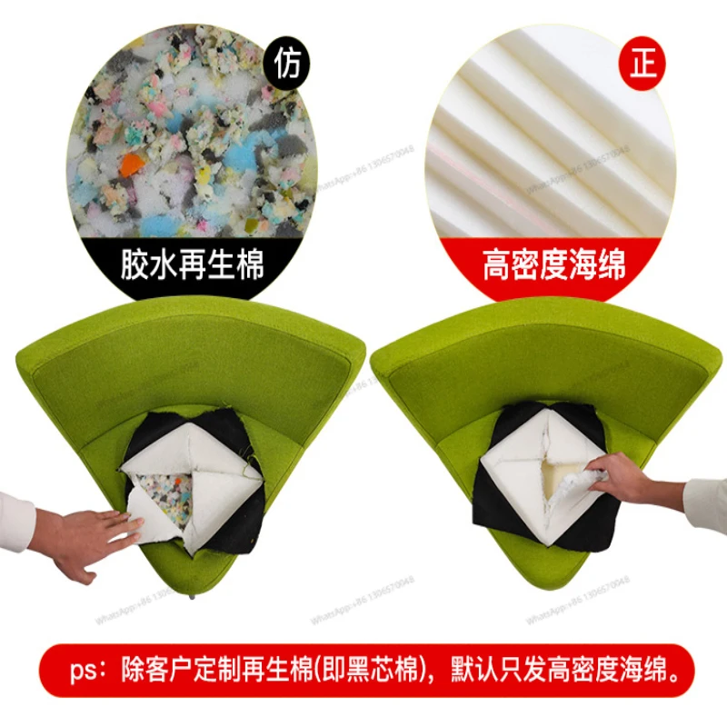 Conference long table, simple office Negotiate reception and reception consultation in the office and rest area. Xiaoyuan has a