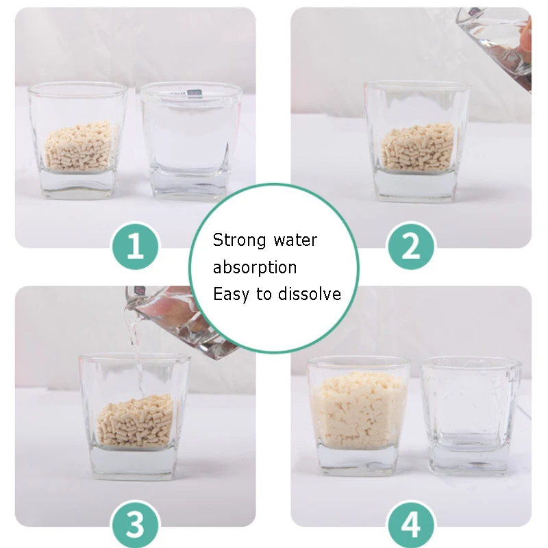 OEM  6L cattery home deodorant water absorption fast clumping 2.5KG green tea tofu cat litter