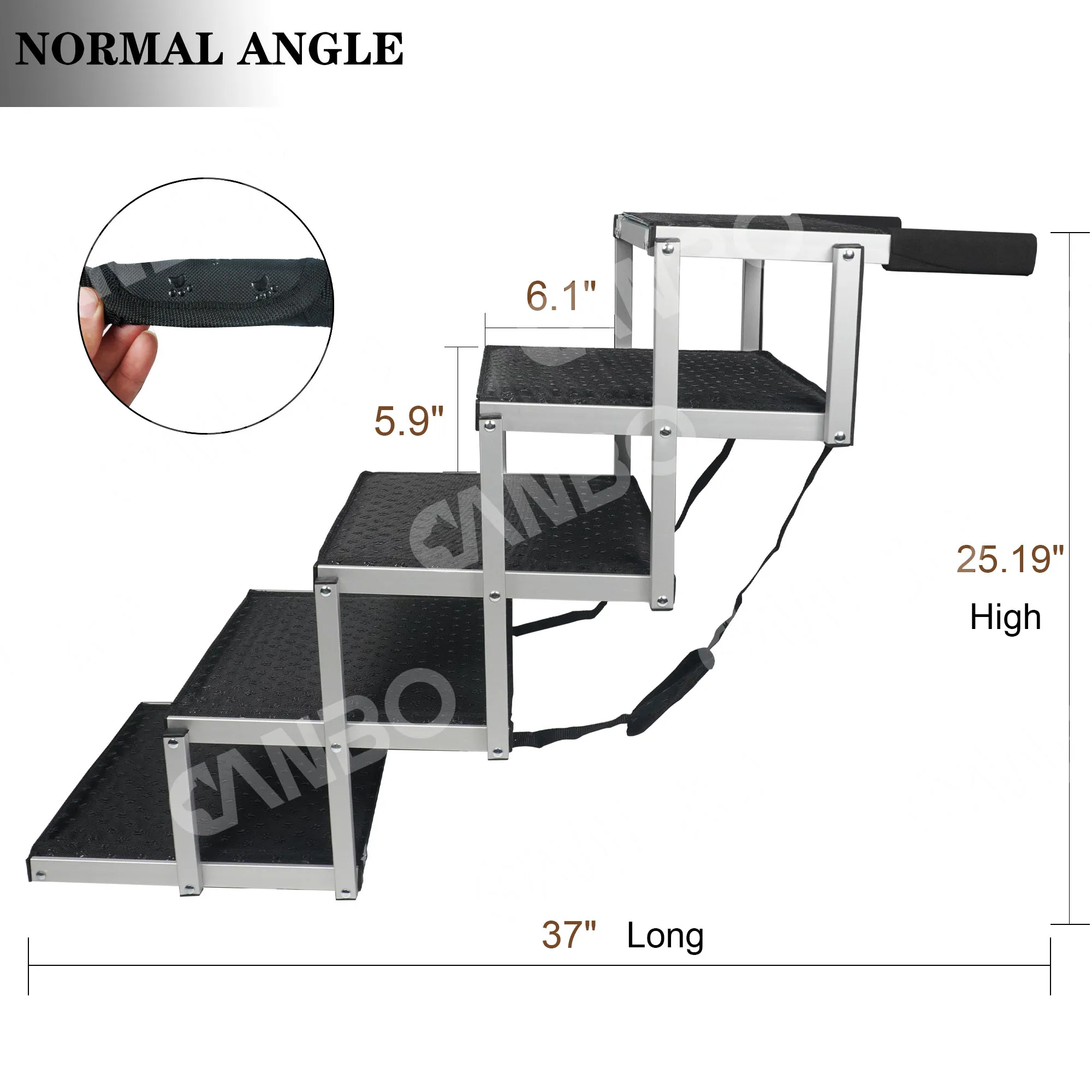 Amazon, алюминиевая лестница для домашних питомцев, складные переносные ступени для собак для больших собак