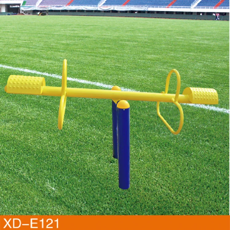 China Manufacture Outdoor Gym Fitness Excersize Equipment With Seasaw for Kids