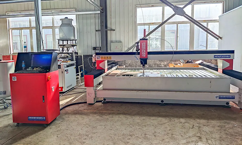 Станок для водоструйной Резки, водоструйное стекло