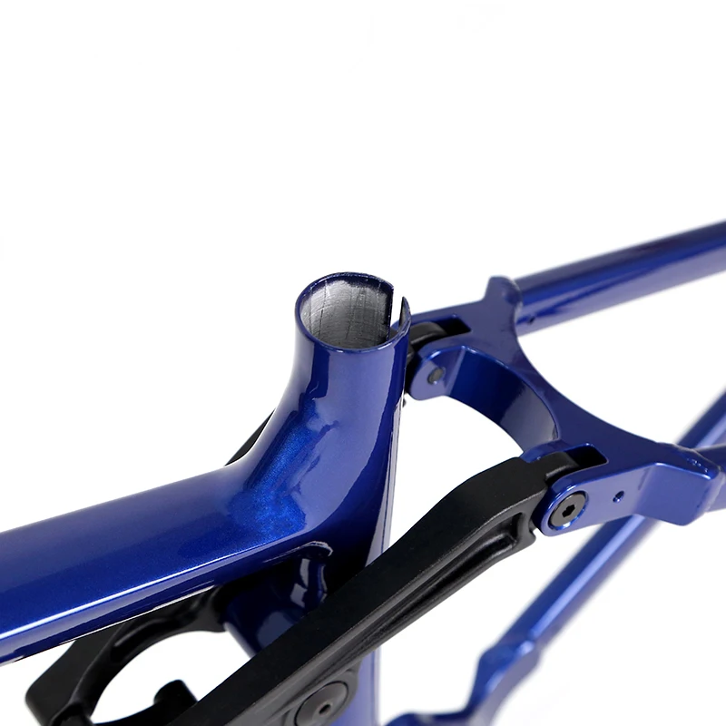 OEM 29er aluminum alloy  full suspension mountain bike electric bicycle frame for adult