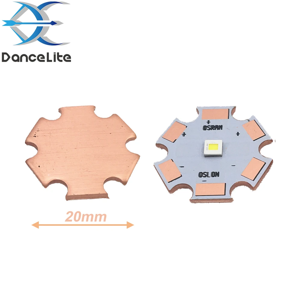 DIY 20MM Copper Base KW CSLPM1.TG 20W HIGH POWER Emitter LED Bead CSLNM1.TG 10W Long Light Range LEDs CHIP