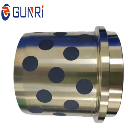 oil-free lubrication split bushing sleeve Brass guide bushs graphite copper bronze bushings