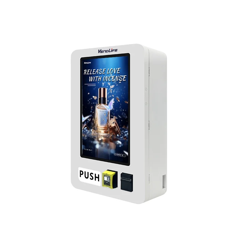 Full Automatic High quality Small Vending Snack Cigarette Cosmetic Combo Vending Machines with Age Recognition
