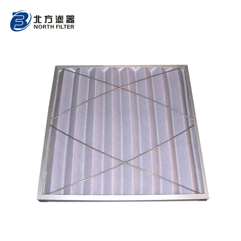 Aluminium Wire Mesh Pre-filter Washable Air Filter Mini Metal Frame Air Filter for Air Conditioning