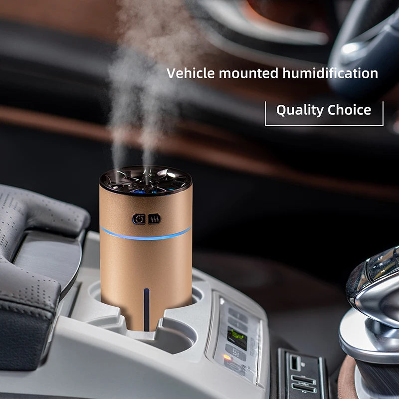 wholesale price Portable Waterless Car Aroma Essential Oil Diffuser USB Rechargeable Car Air Fresher Fragrance Nebulizer