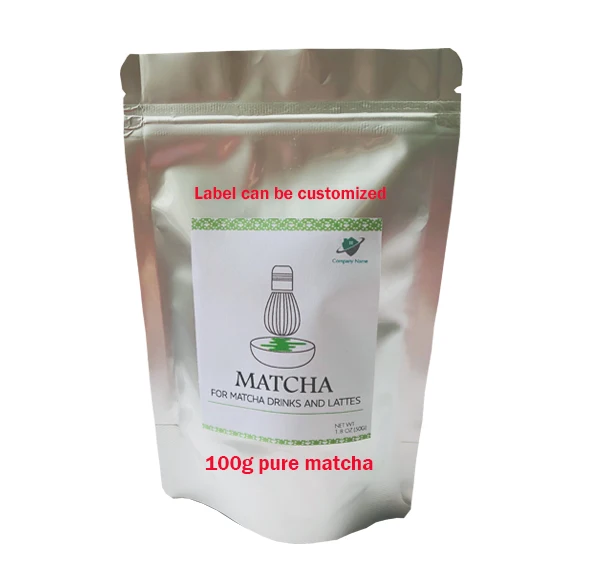 100g Culinary Grade Matcha Pulver Matcha Green Tea Te Verde Matcha for Latte Biscuit Pastry Ice cream