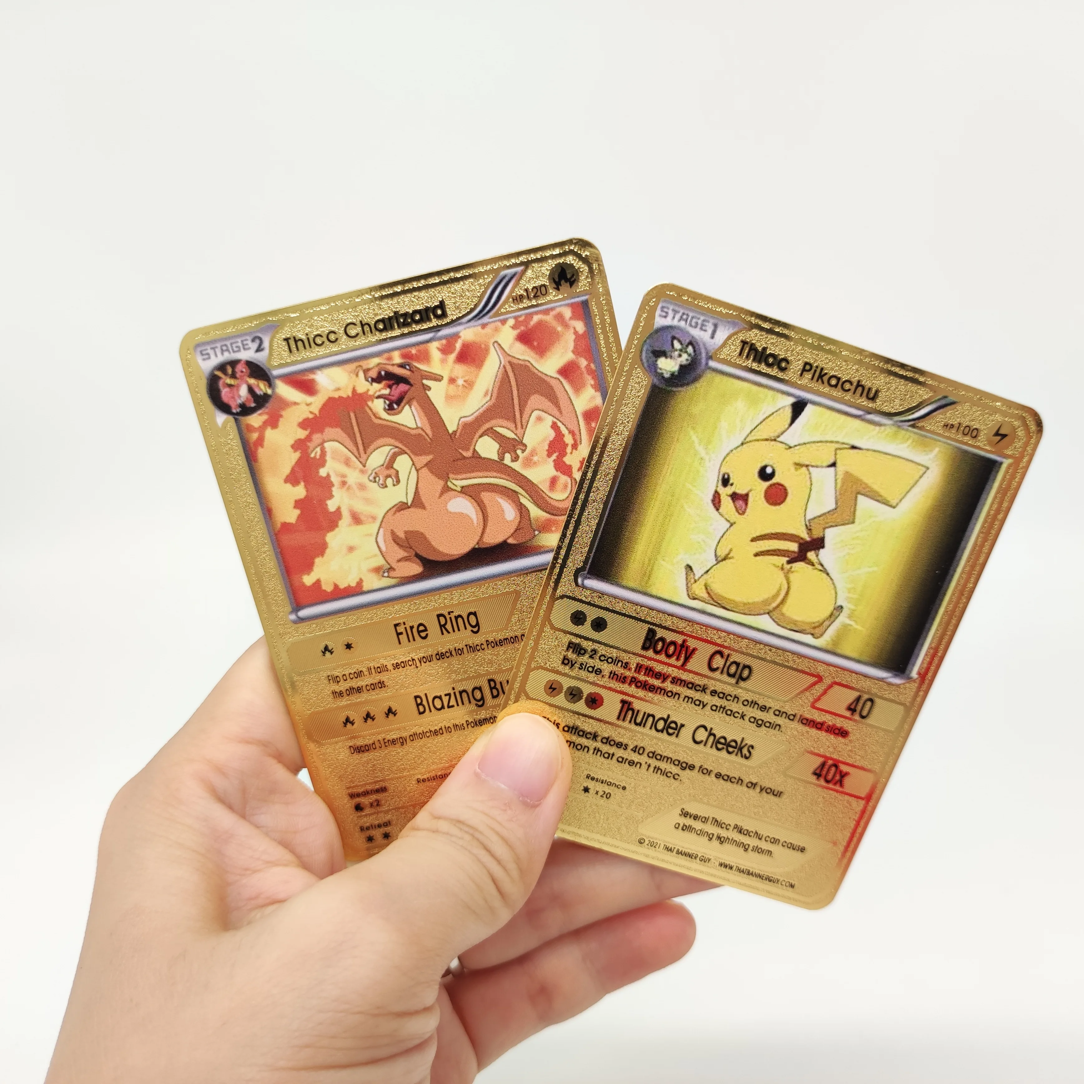 Быстрая доставка радуга Charizard Pika chu Vmax Hp330 Gx золотые металлические тыкать моновые карты новые торговые