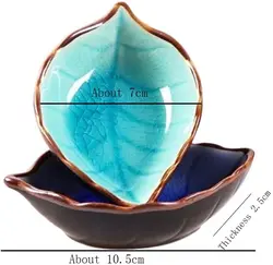 Japanese Leaf-shaped Dish Tableware Ceramic Small Dish Taste Dish