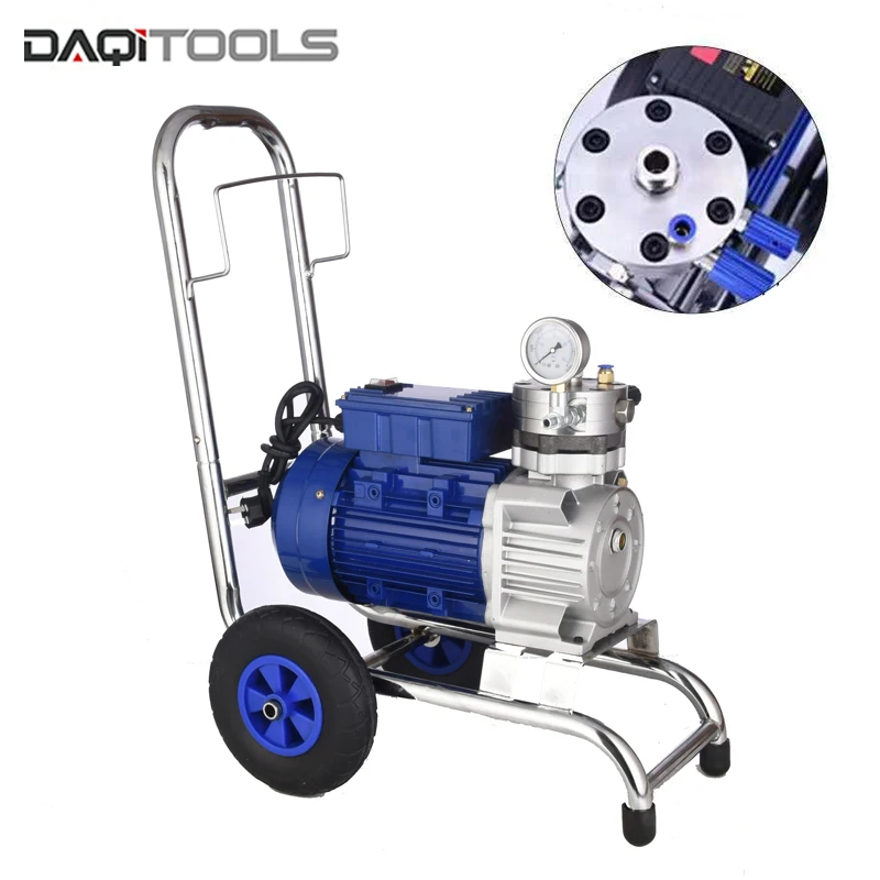 Applicable the wall metal surface painting projects electric airless paint sprayer machine
