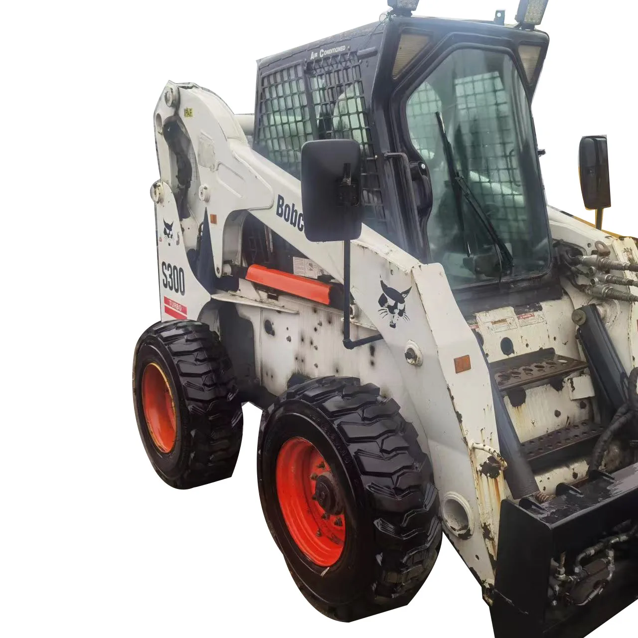 Лучший популярный колесный погрузчик Bobcat S300 с колесным погрузчиком низким рабочим временем и компонентами основного двигателя