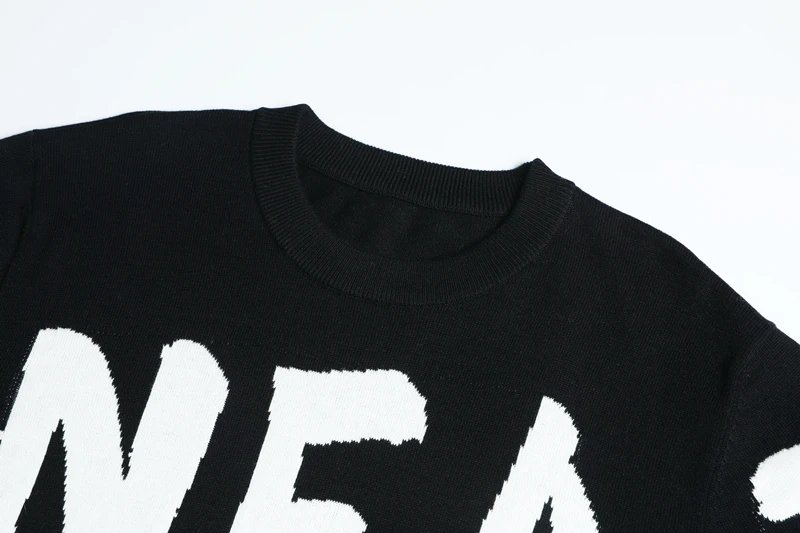 Custom OEM & ODM Jacquard men sweater Long Sleeve  knitwear Crew neck pullover men winter designer custom knit sweater