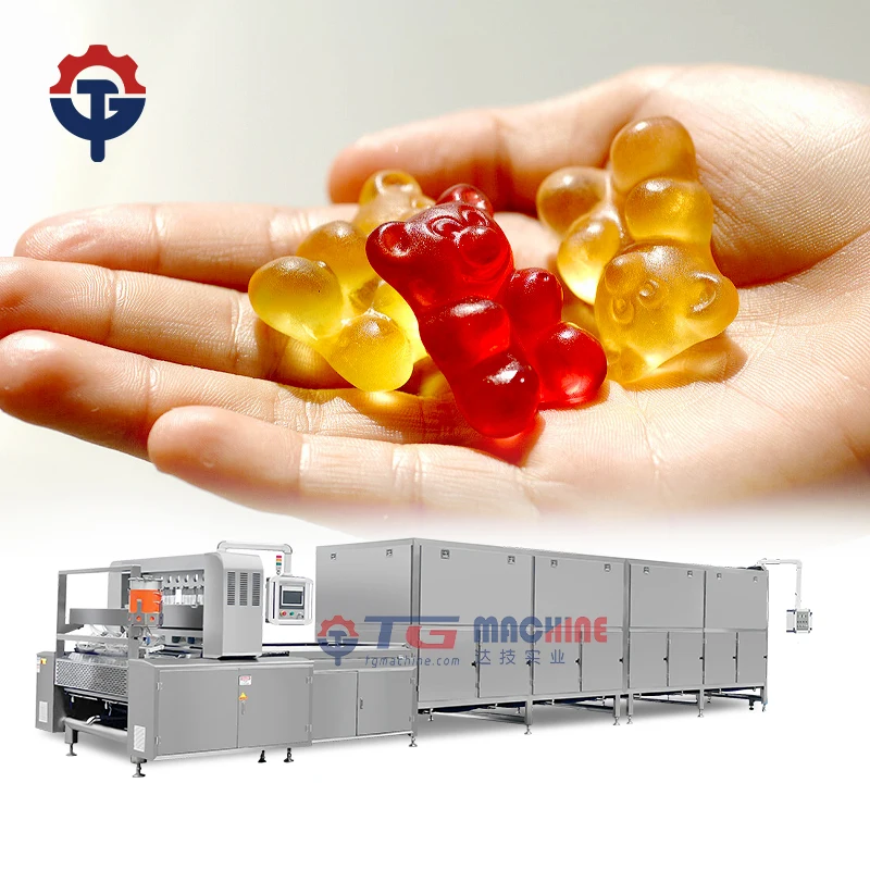 gummy bear machine Kids Favorite Vitamin Supplement Gummies Production Line For Healthy Body