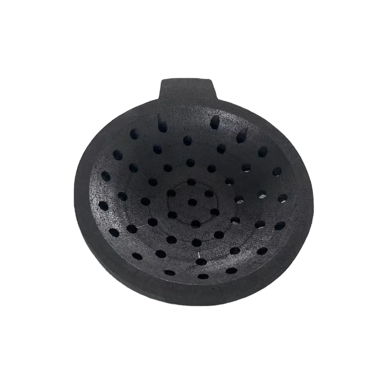 Graphite spoon for semi-continuous casting
