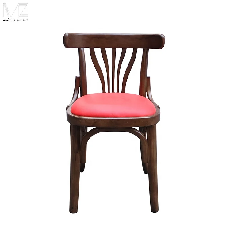Современный дизайн обеденный стул из массива дерева соломенный thonet bentwood для ресторана и