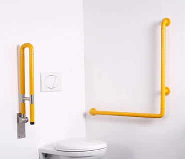 
colorfull grab bar L shaped toliet grab bar 