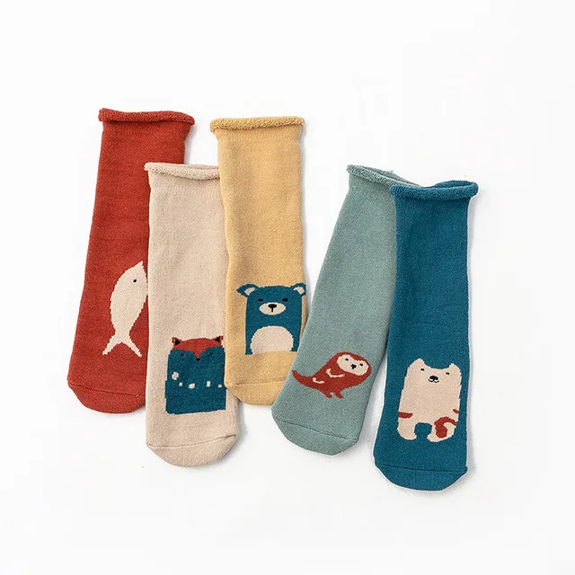 
Baby cute bear cartoon beigh tights 