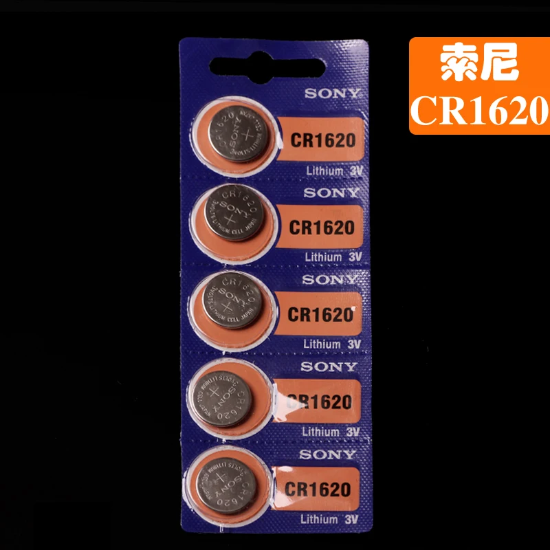 CR1616 coin Battery 3v lithium battery 1632 1220 3V Lithium Ion Button Battery Cell CR1620 CR 1616  for sony