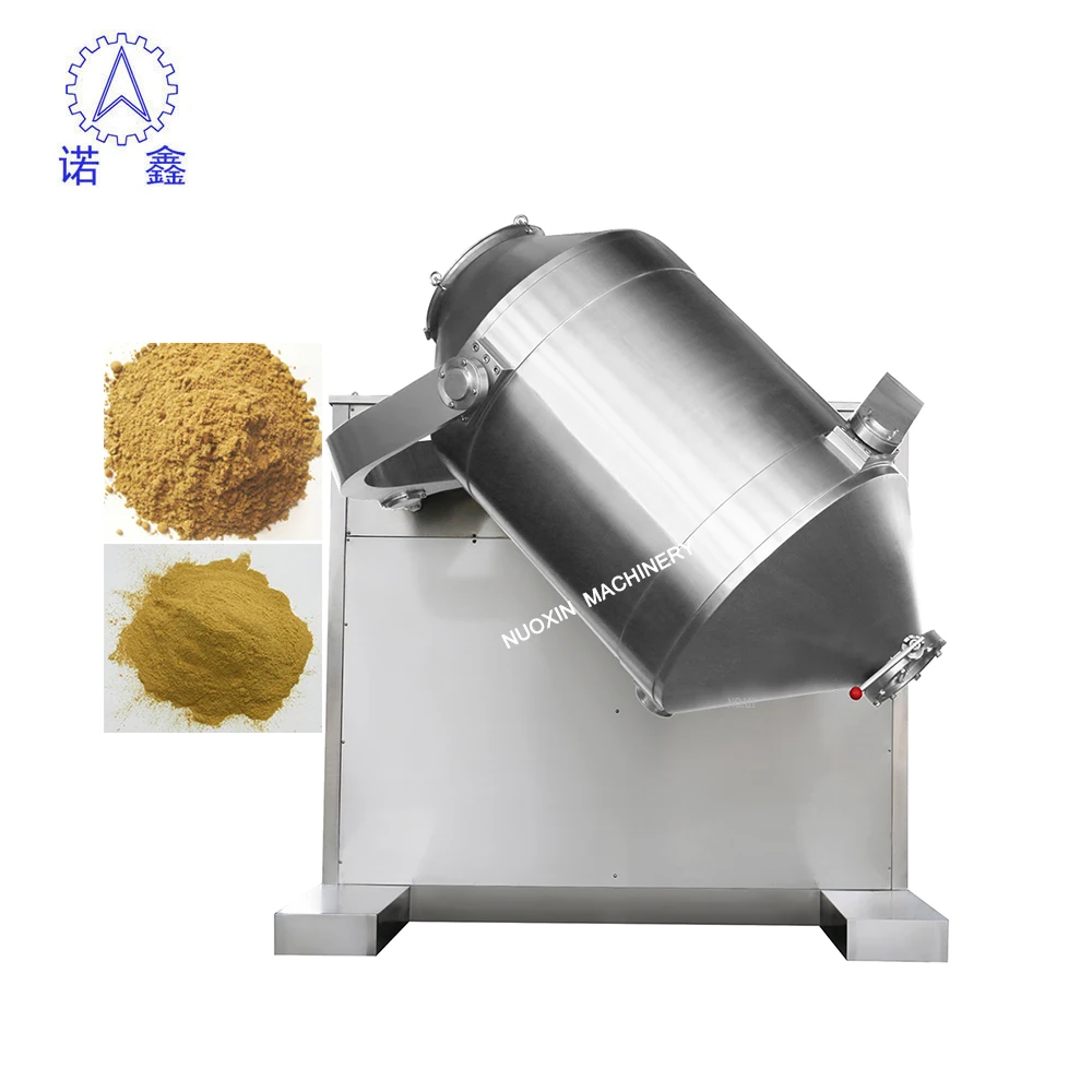 HD-50 Laboratory Chemical Coffee Herbal Powder Mixing Machine Equipment 3D Mixer Machine