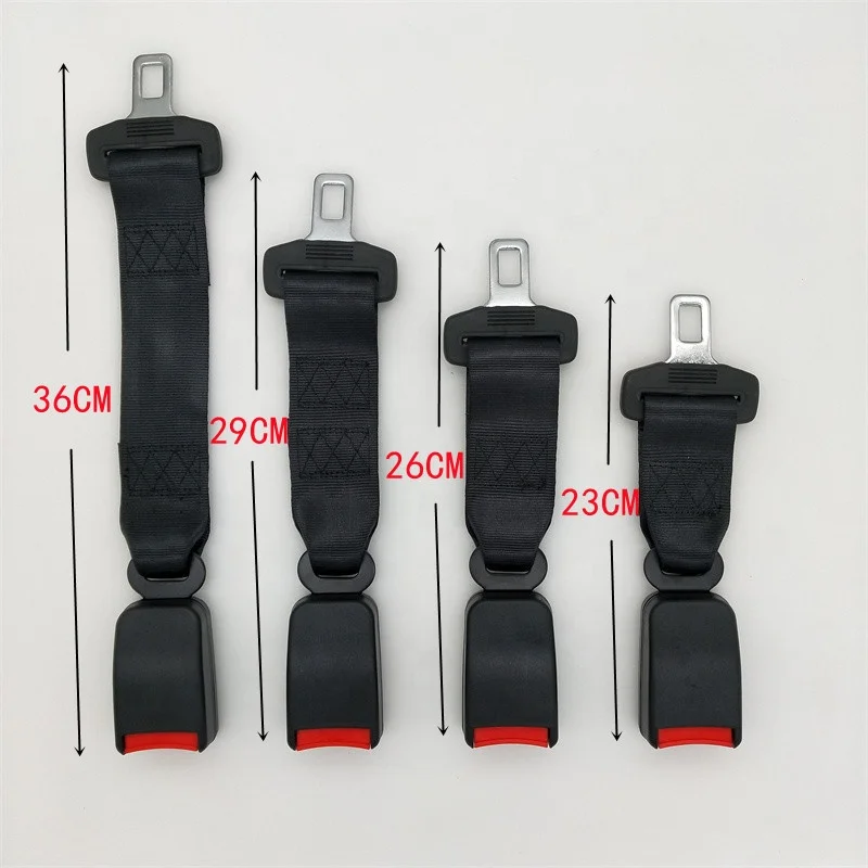 
Seat Extension Belt for Cars, Metal Tongue Universal Buckle Release Tool, Lengthening Accessory 
