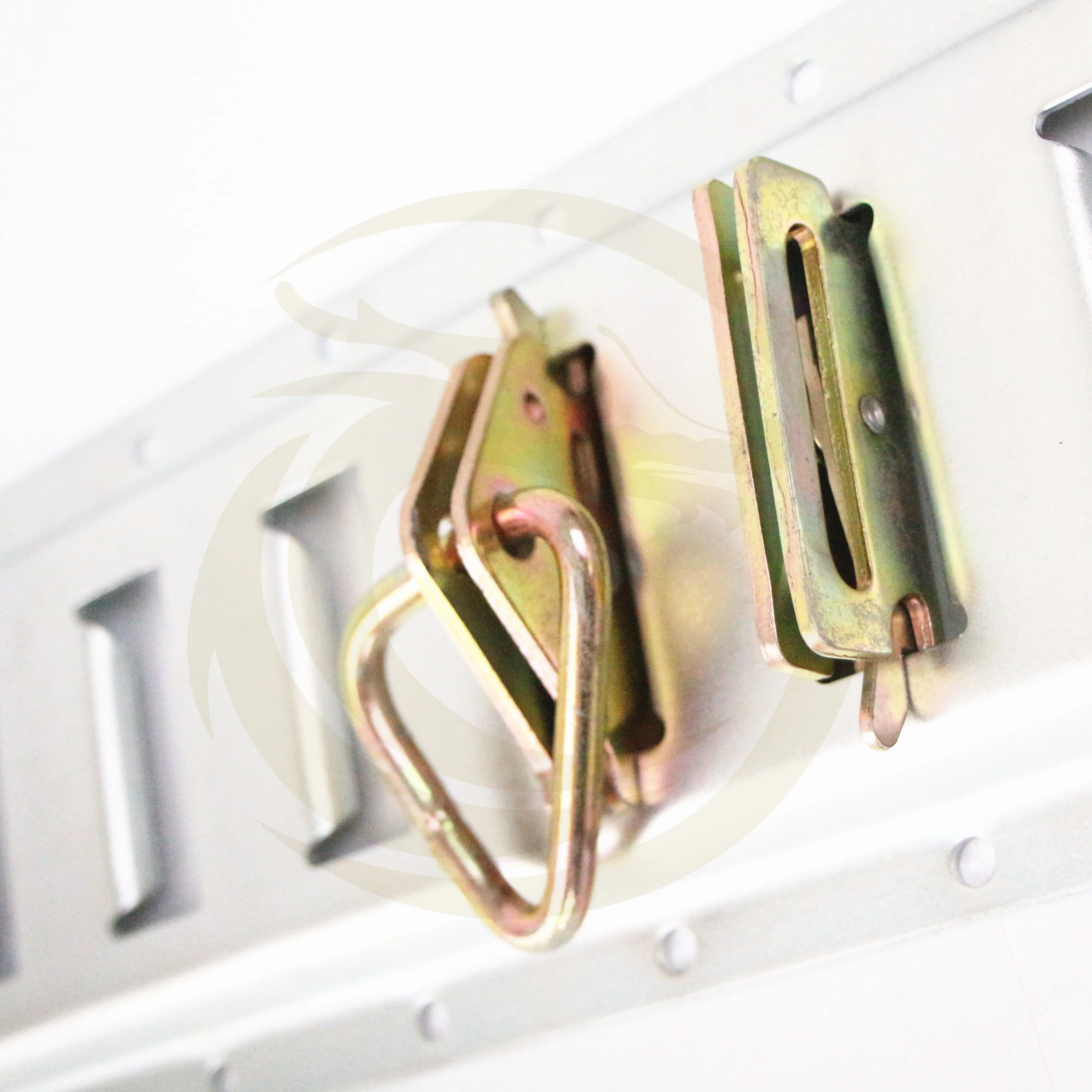 Galvanized E Track Fitting with Tie Down Ring