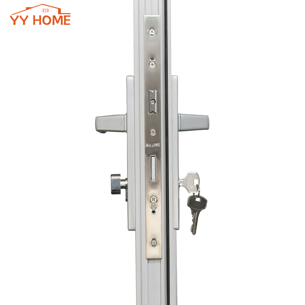 interior glass bifold doors/folding glass shower doors,used exterior doors for sale