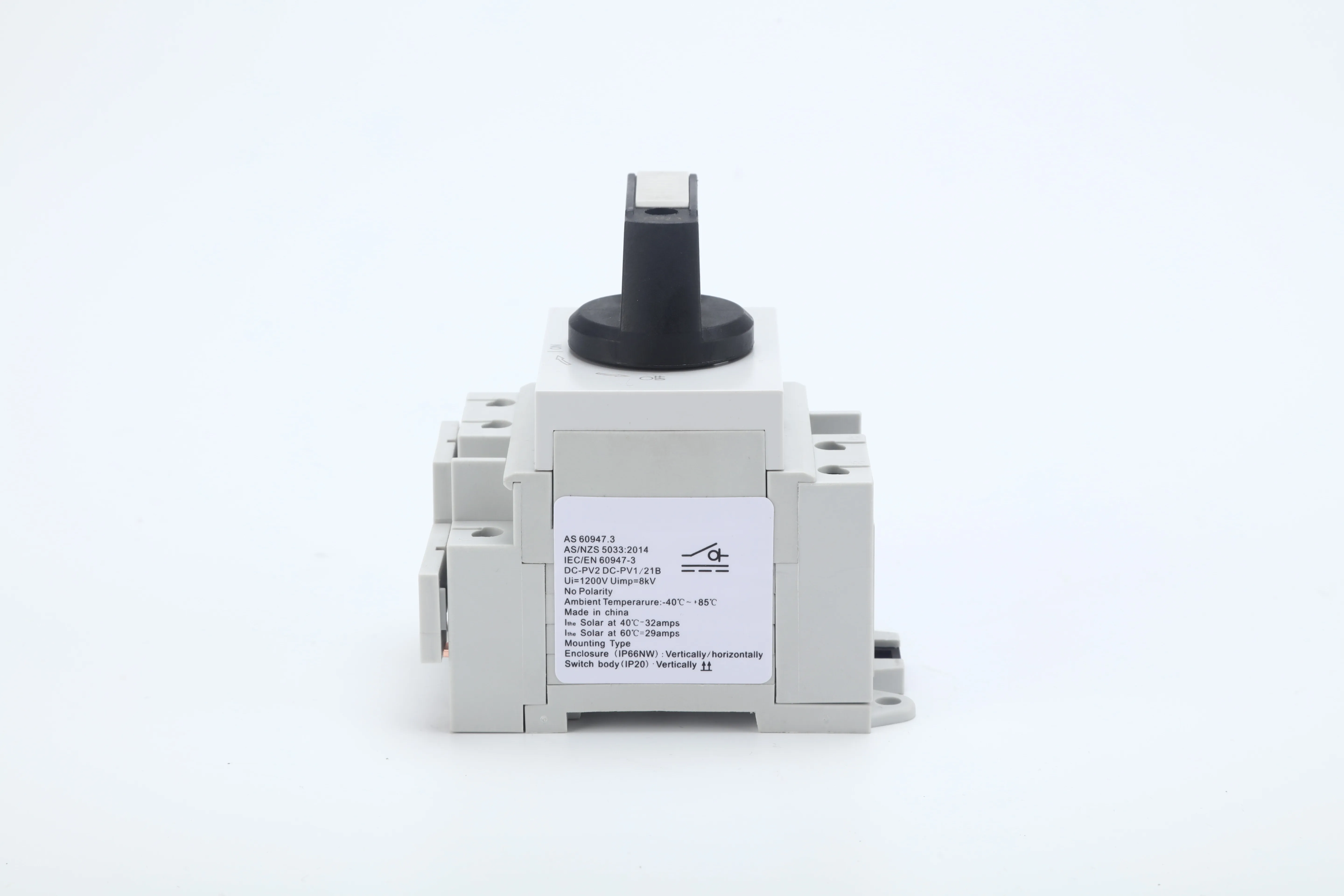 
1200V DC PV2 Solar Switch Disconnector/PV Isolator 