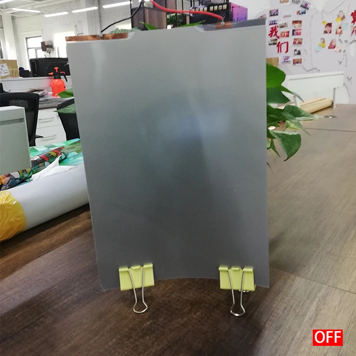 Self Adhesive Magic PDLC Glass Smart Film For Home