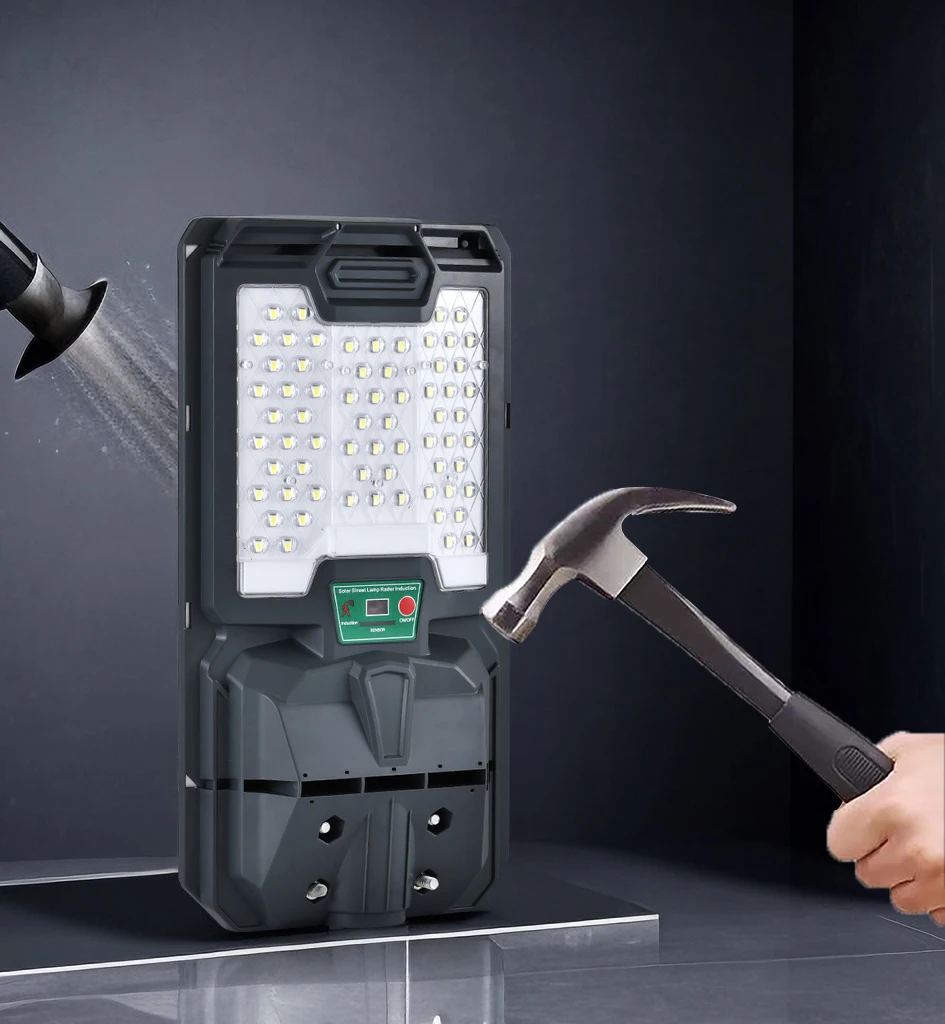 All in one solar street light 3 side IP66 300w high power LED solar street light