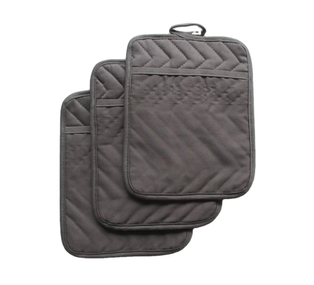 Christmas decoration 100% Cotton Green Kitchen Potholder